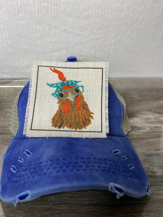 Chicken Hat Patch