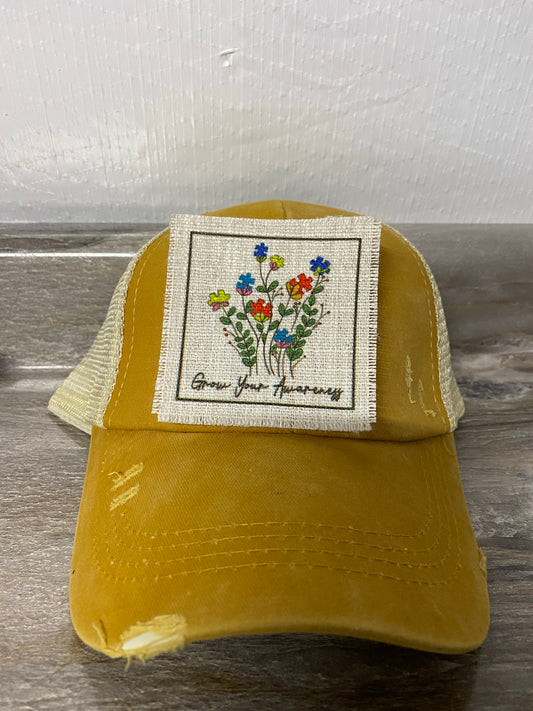 Grow Your Awareness Hat Patch