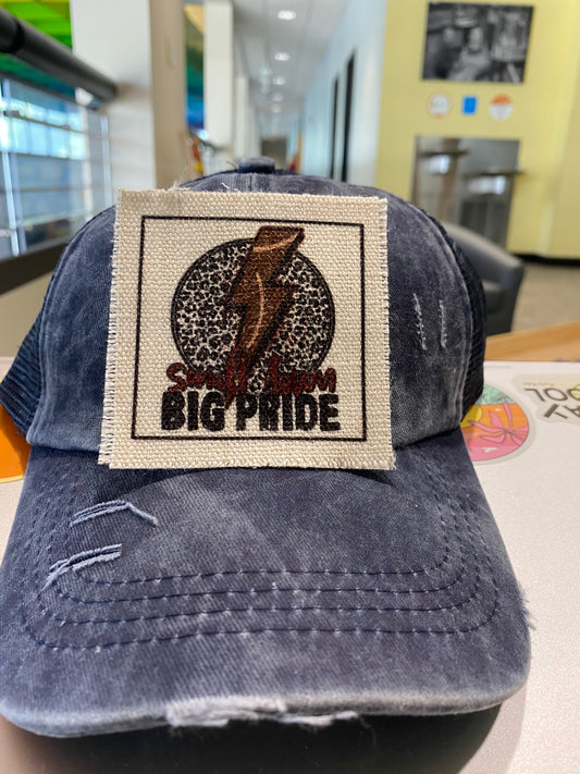 Small Town Big Pride Hat Patch