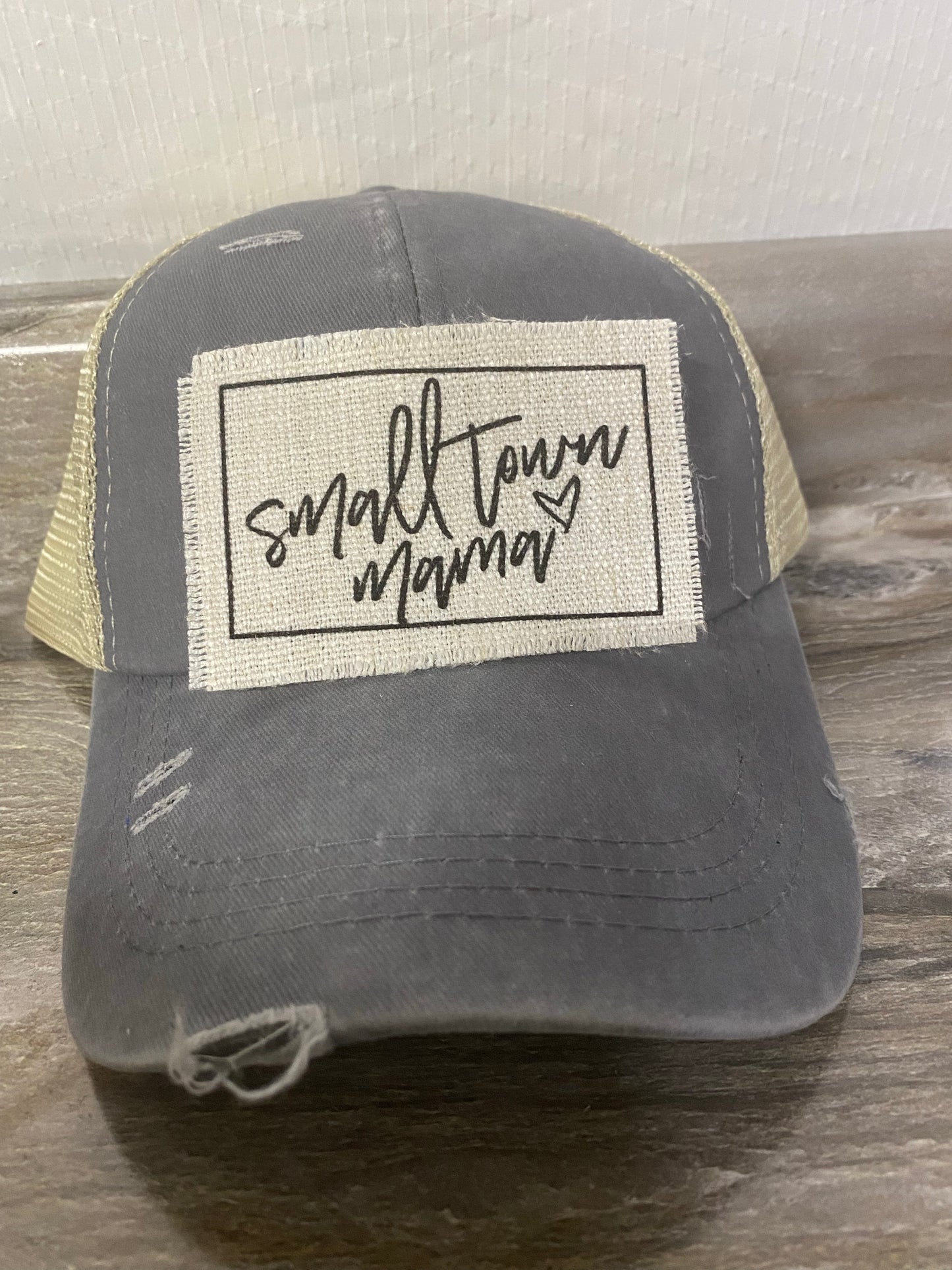 Small Town Mama Hat Patch