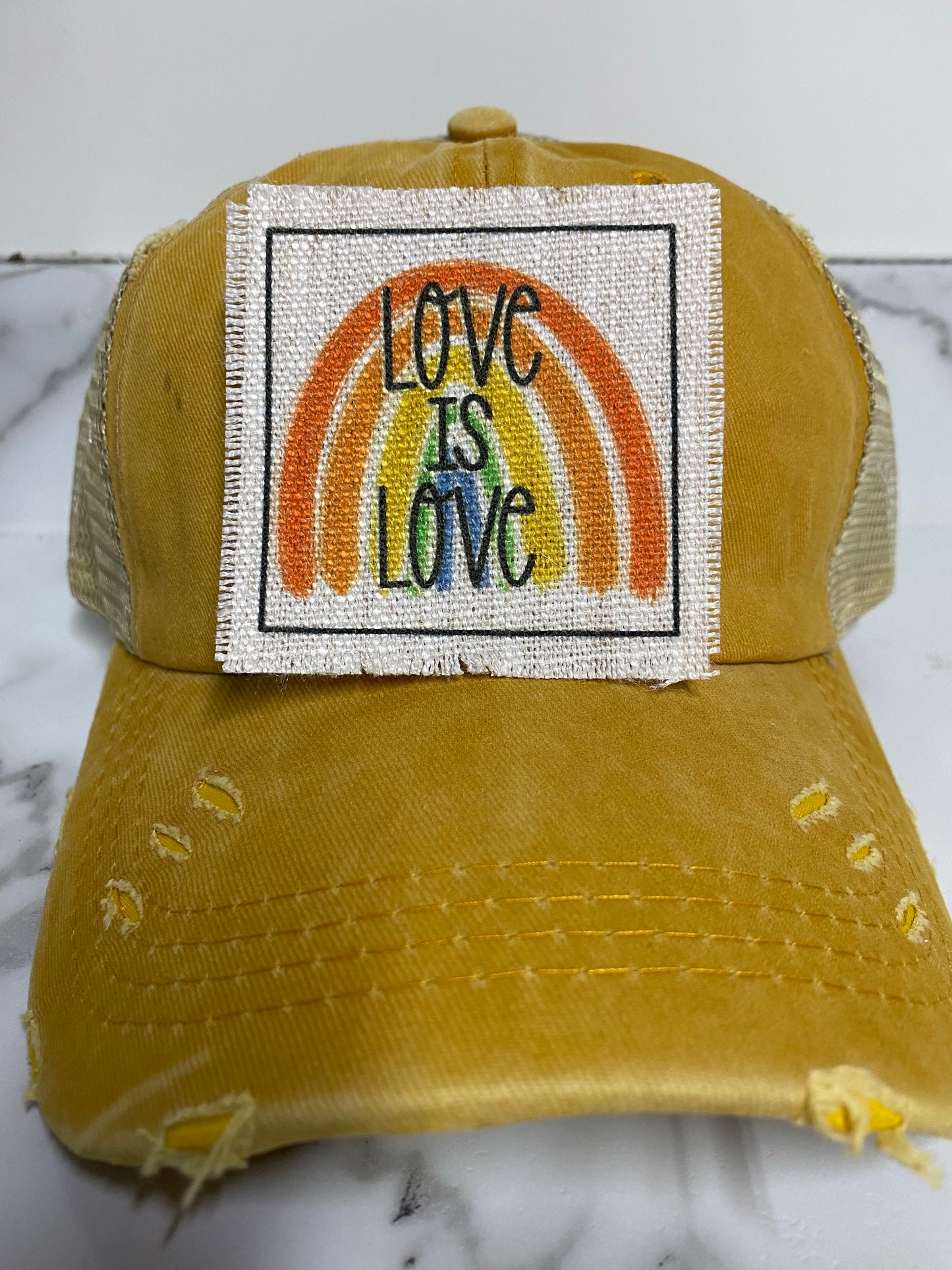 Love is Love Hat Patch