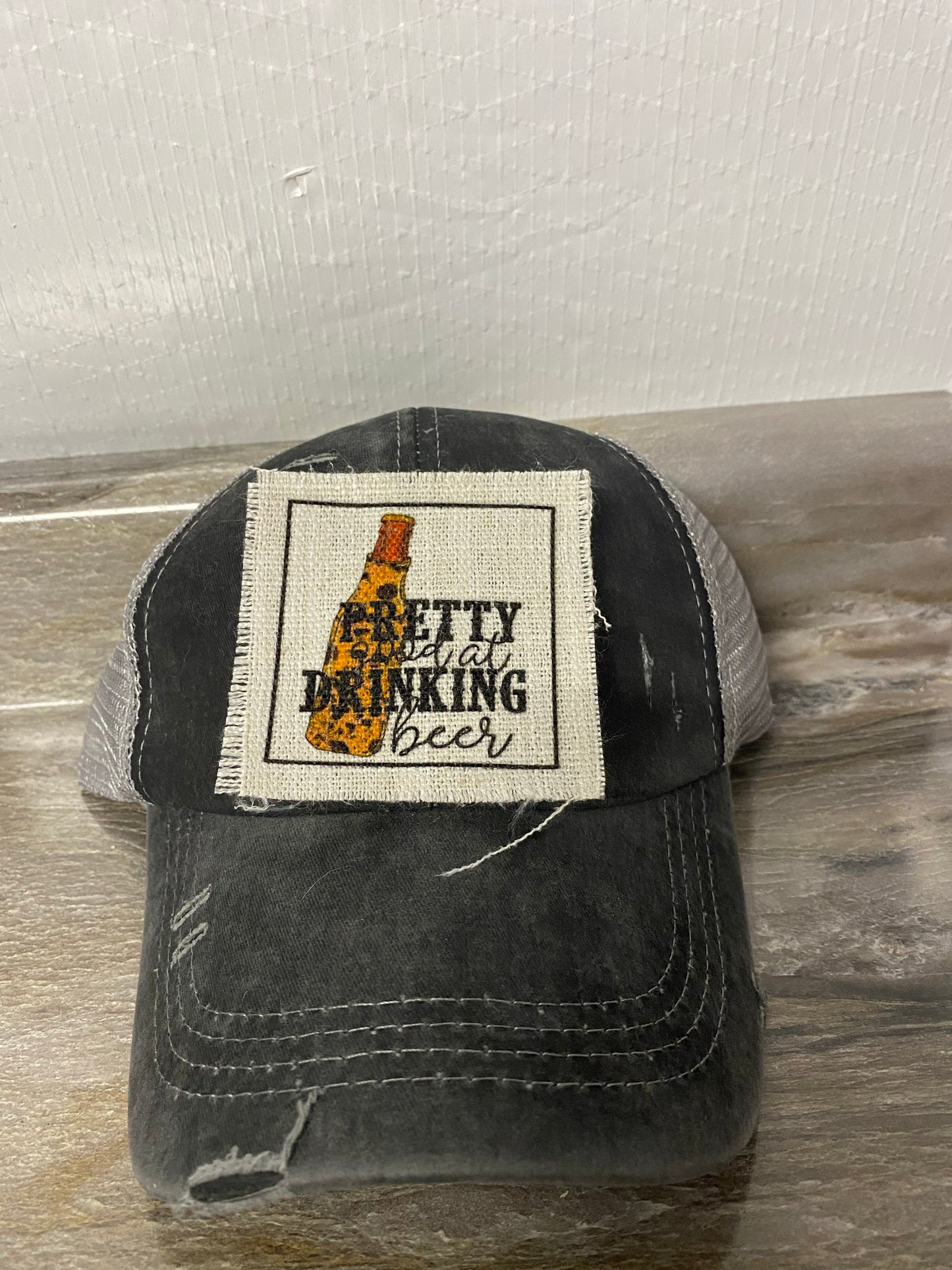 Pretty Good At Drinking Beer Hat Patch
