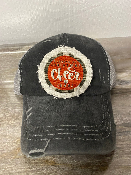 Christmas Cheer & Chaos Hat Patch