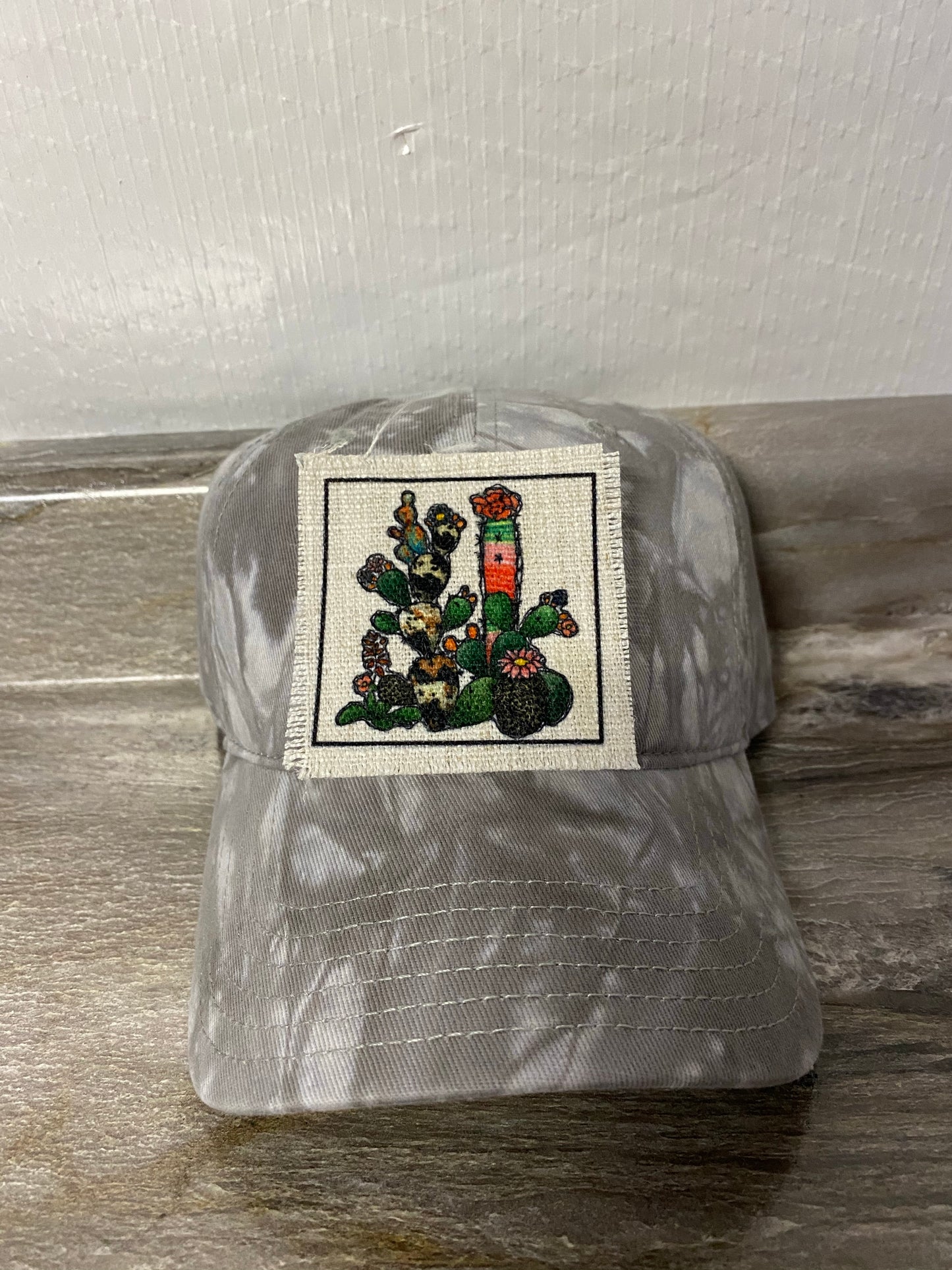 Patterned Cactus Hat Patch