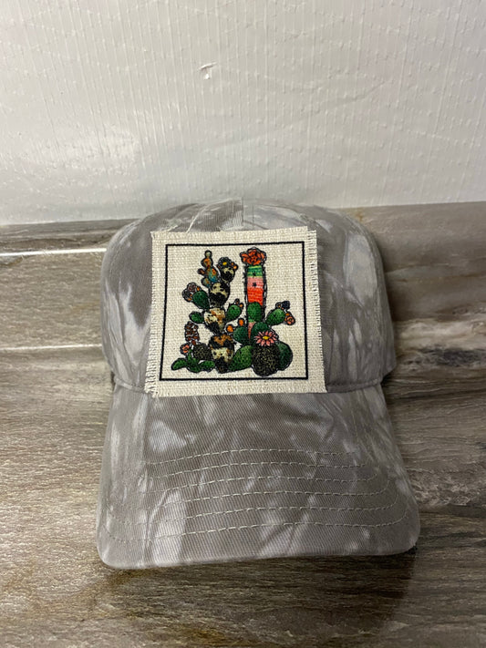 Patterned Cactus Hat Patch