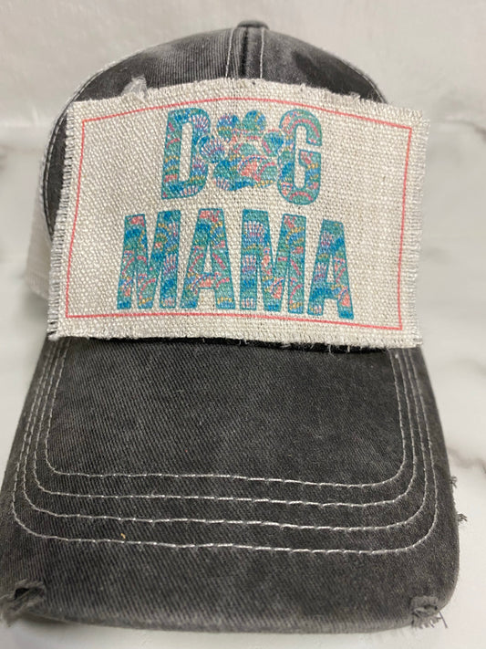 Dog Mama Hat Patch