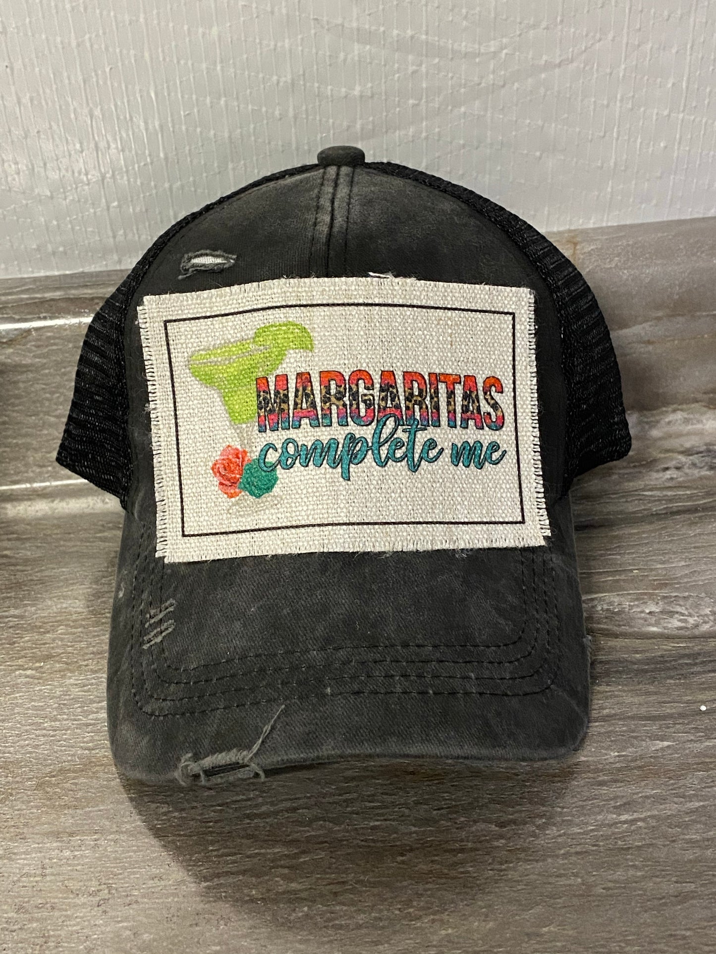 Margaritas Complete Me Hat Patch