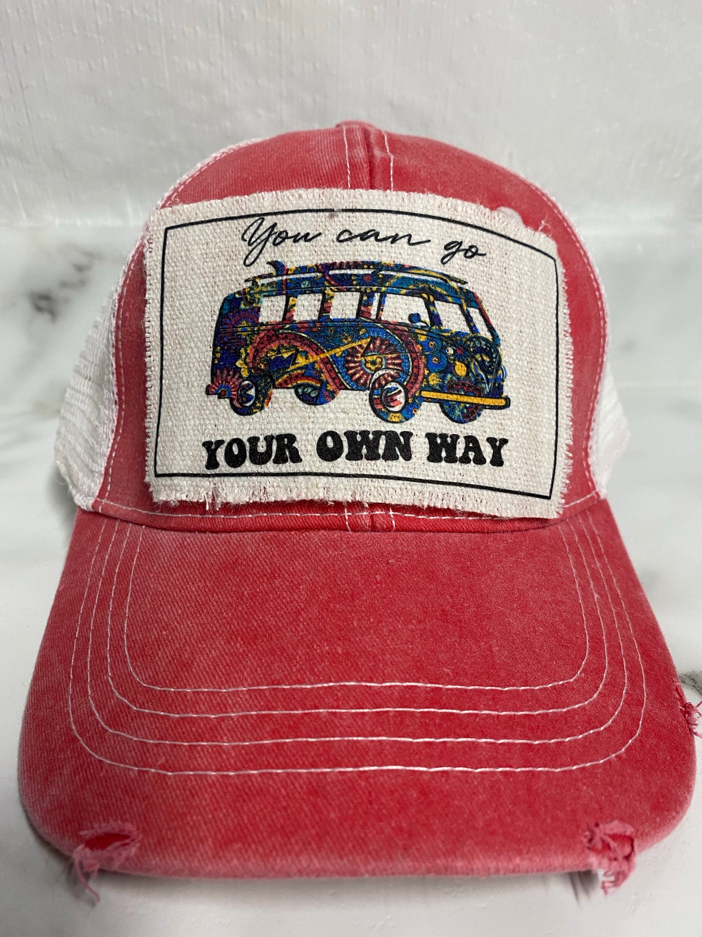 You Can Go Your Own Way Hat Patch