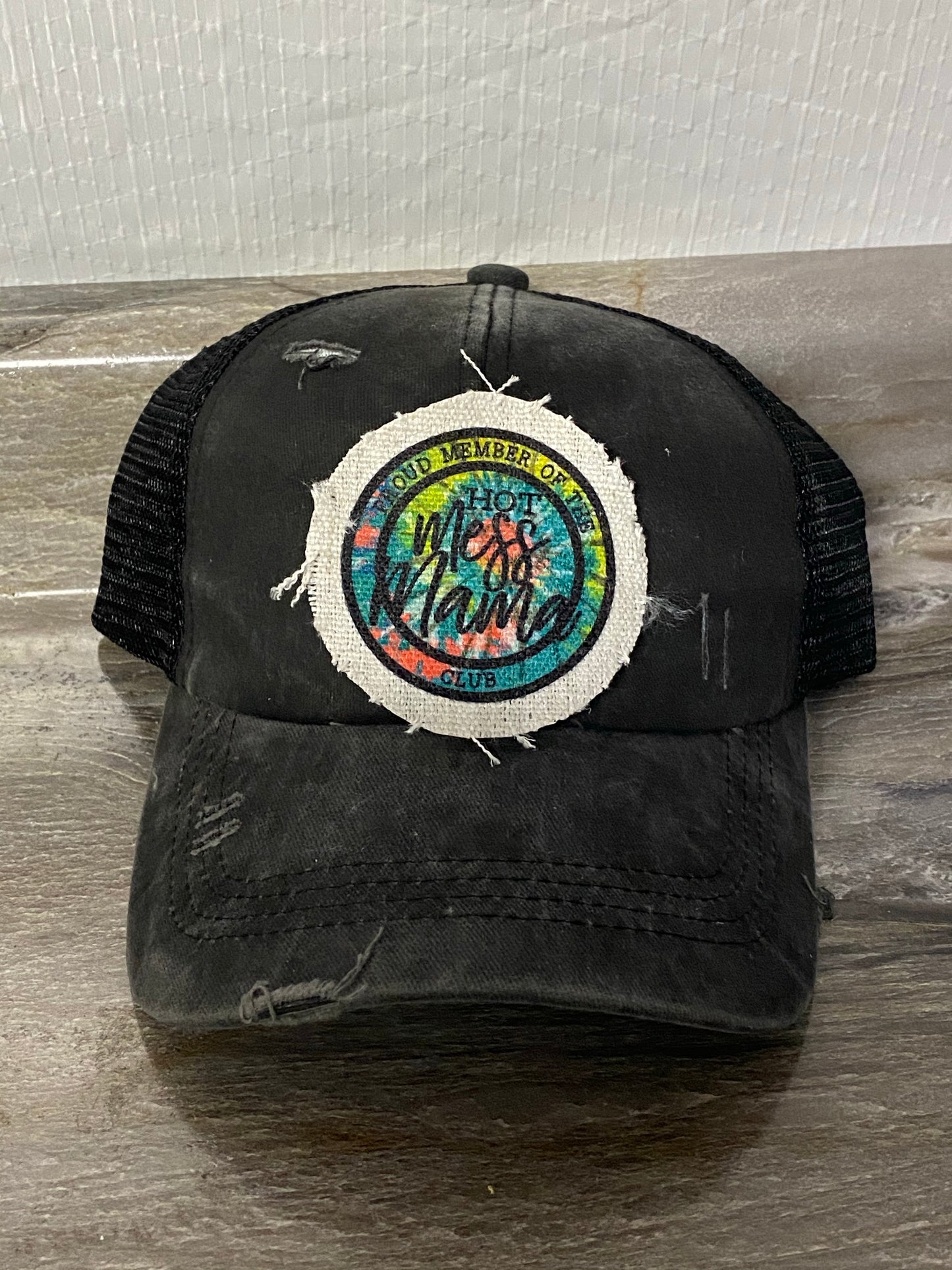 Hot Mess Mama Hat Patch