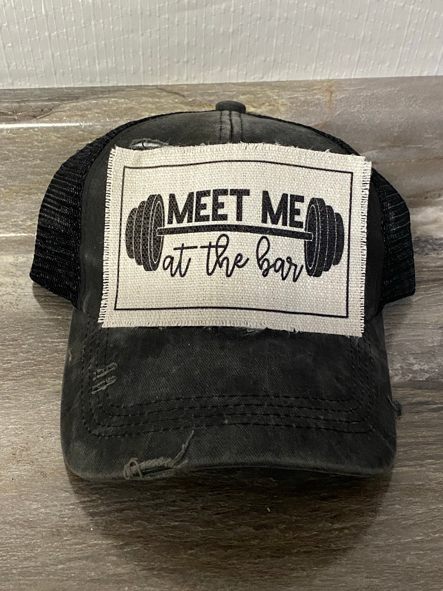 Meet Me At The Bar Hat Patch