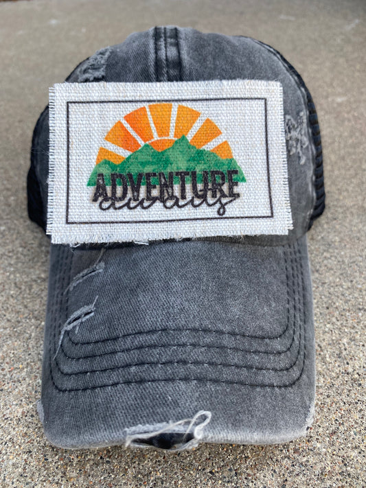 Adventure Awaits Hat Patch