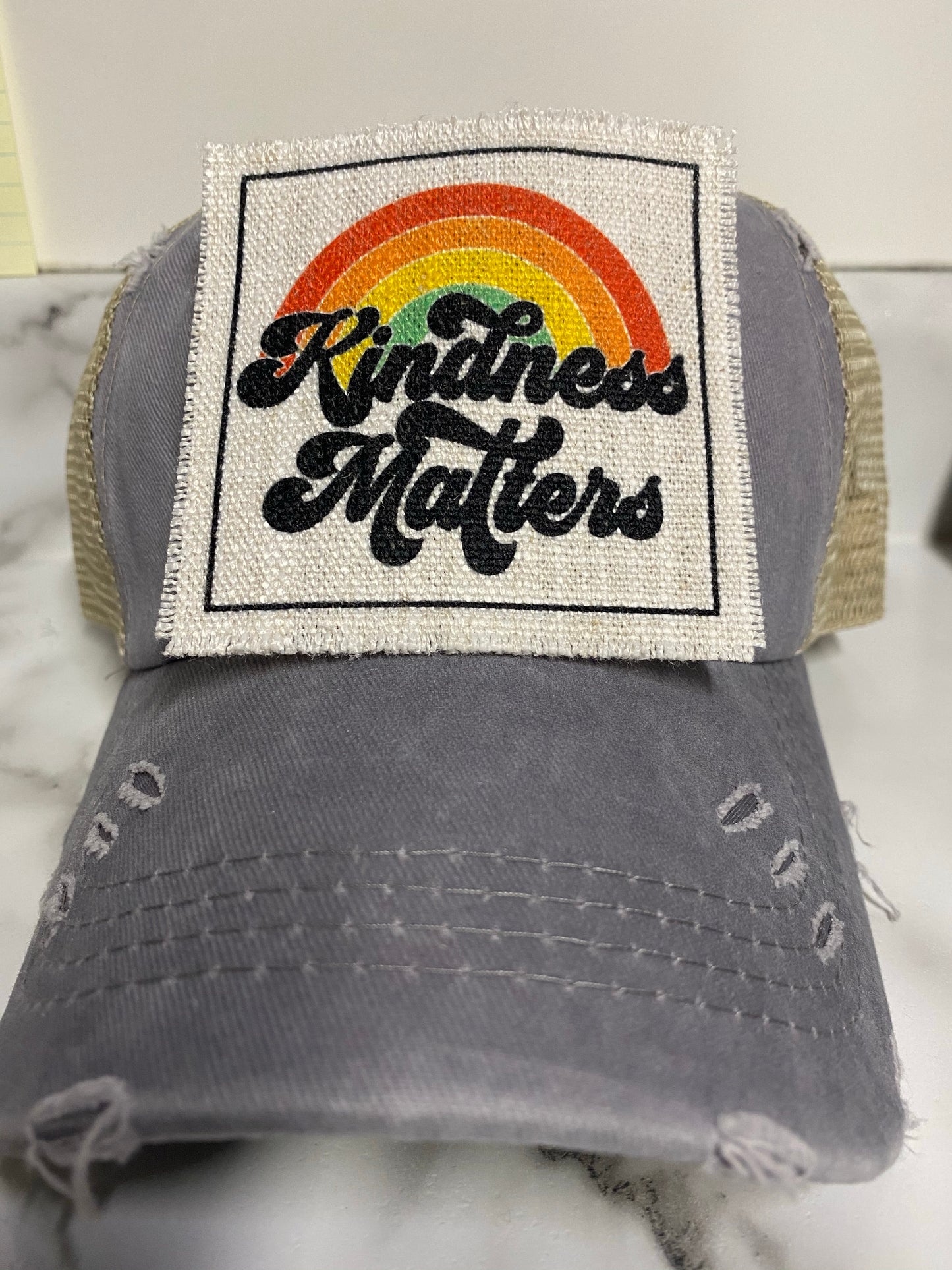 Kindness Matters Hat Patch