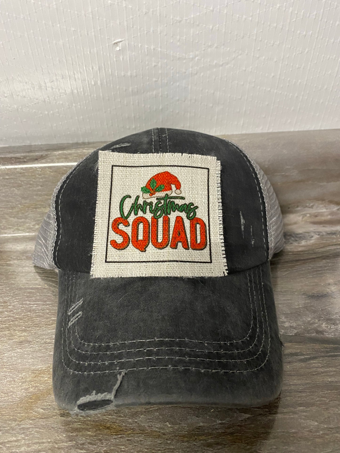 Christmas Squad Hat Patch