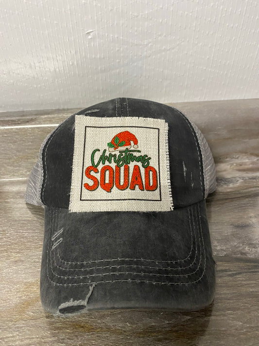 Christmas Squad Hat Patch