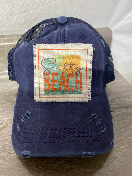 Salty Beach Hat Patch