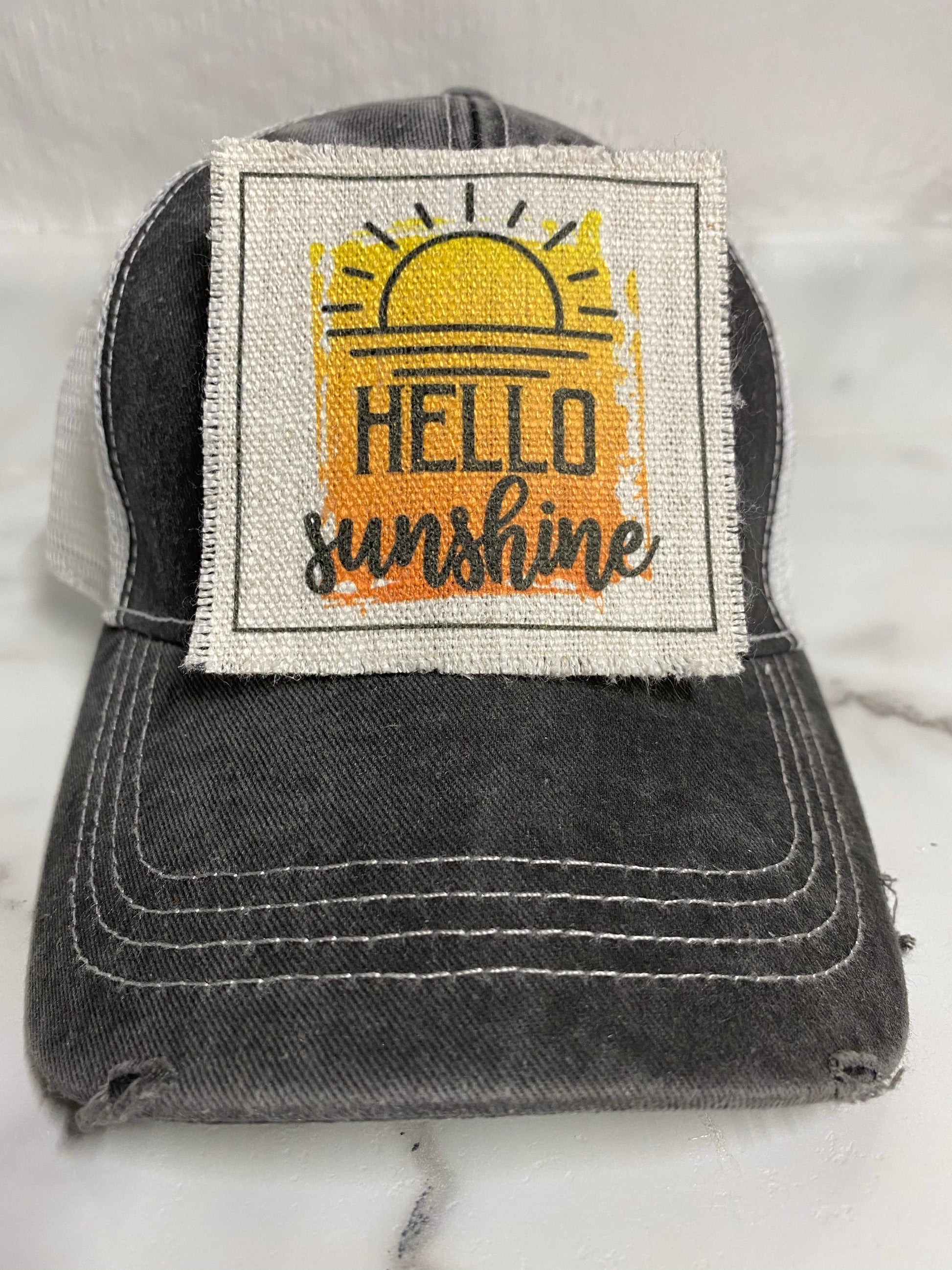 Hello Sunshine Hat Patch