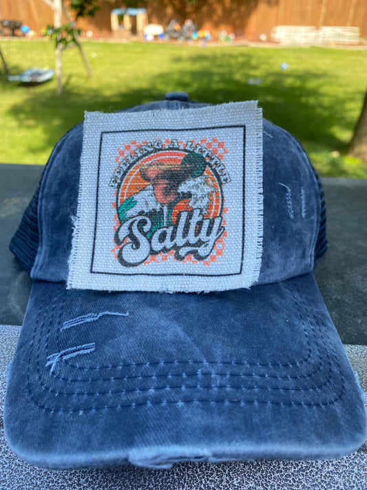 Feeling A Little Salty Hat Patch