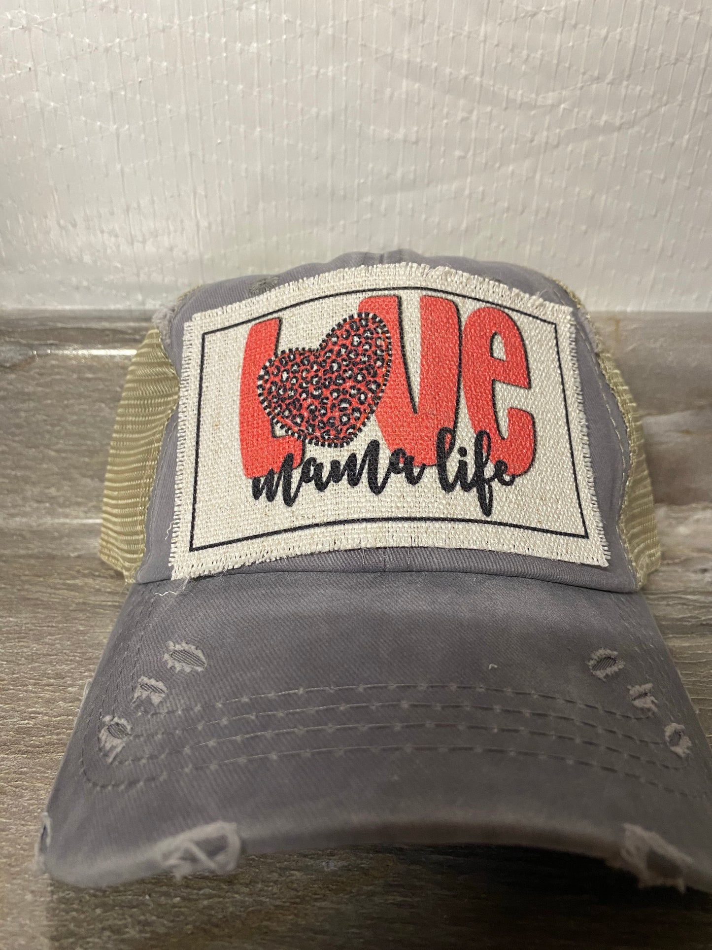 Love Mama Life Hat Patch