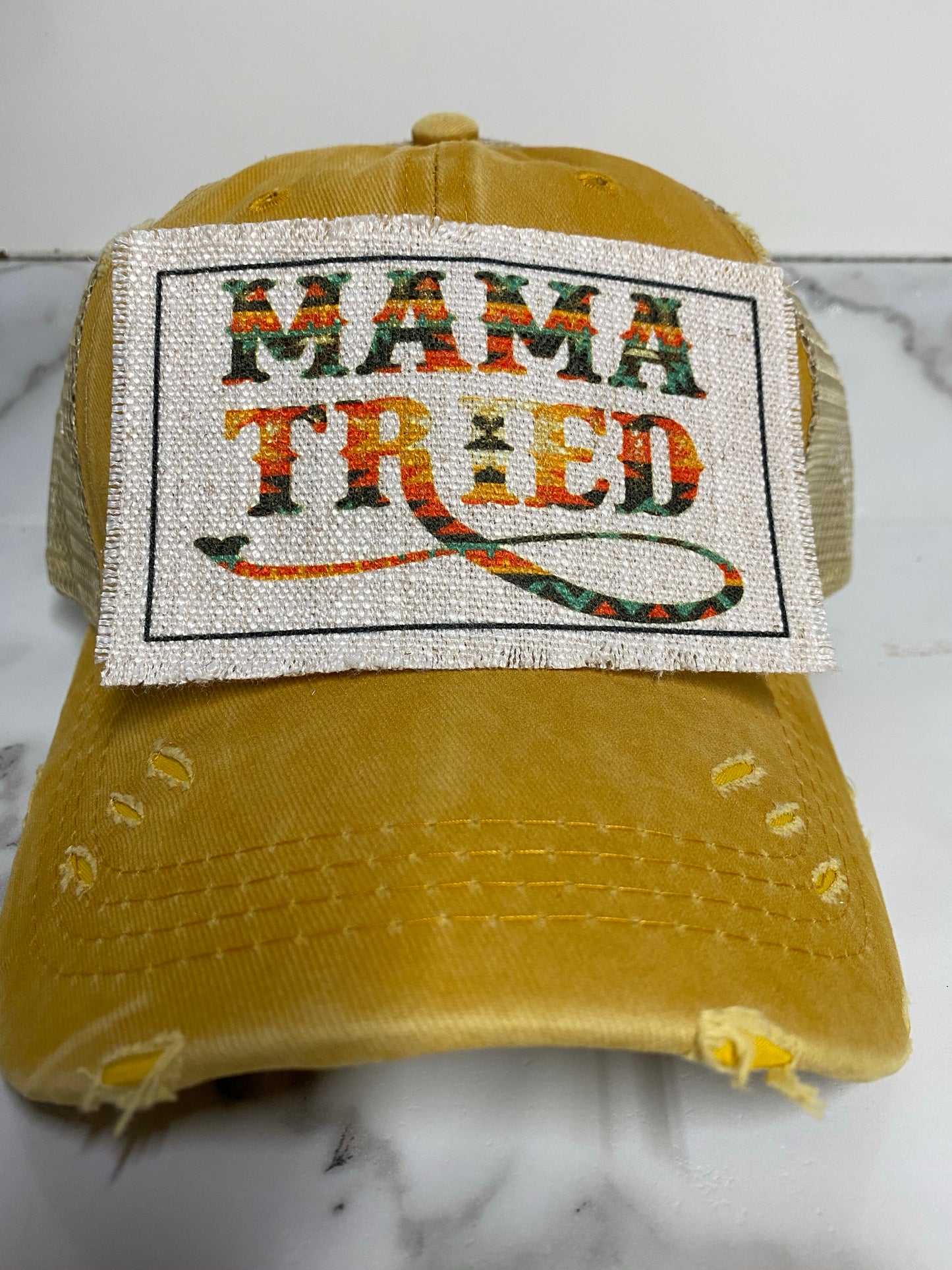Mama Tried Hat Patch