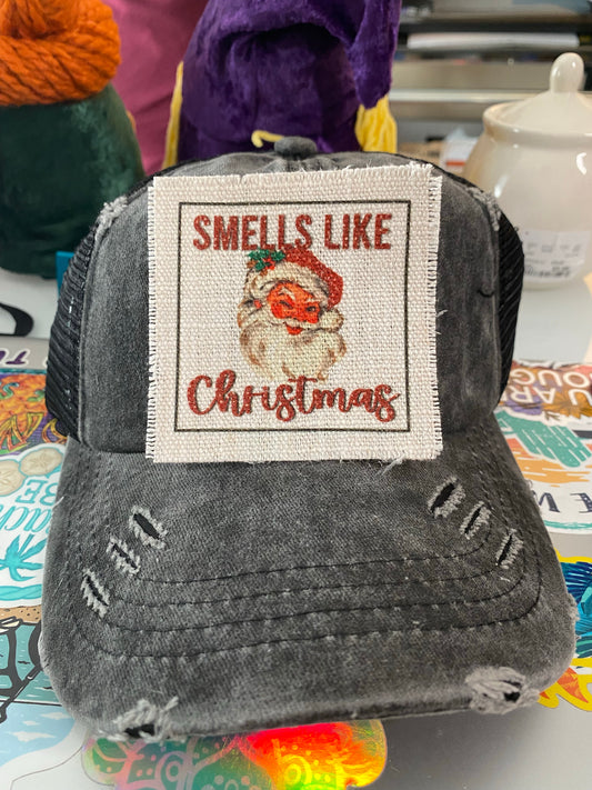 Smells Like Christmas Hat Patch