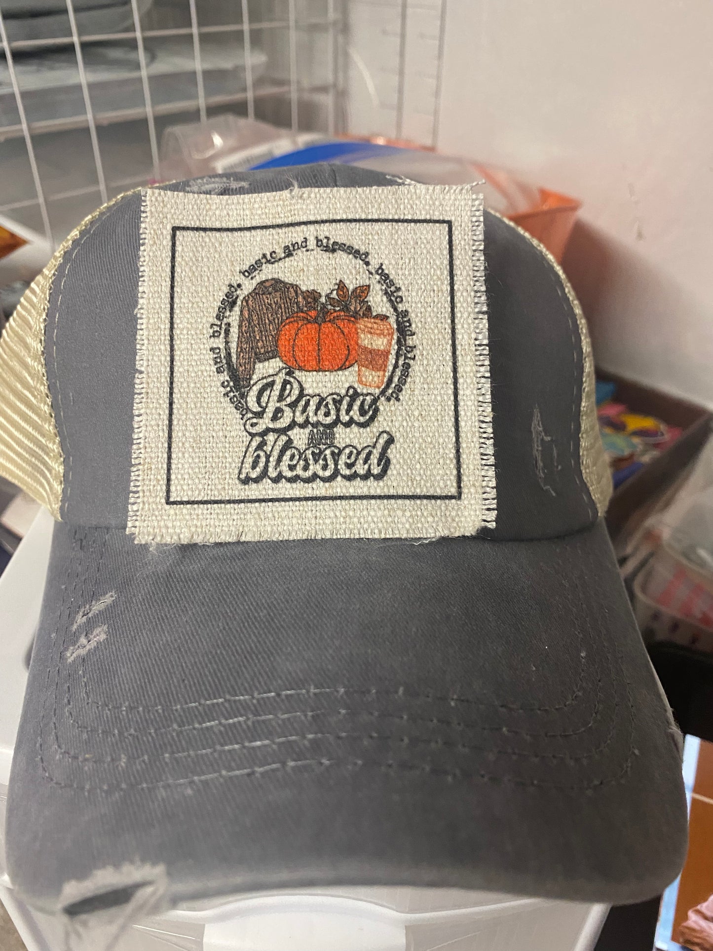 Basic and Blessed Hat Patch