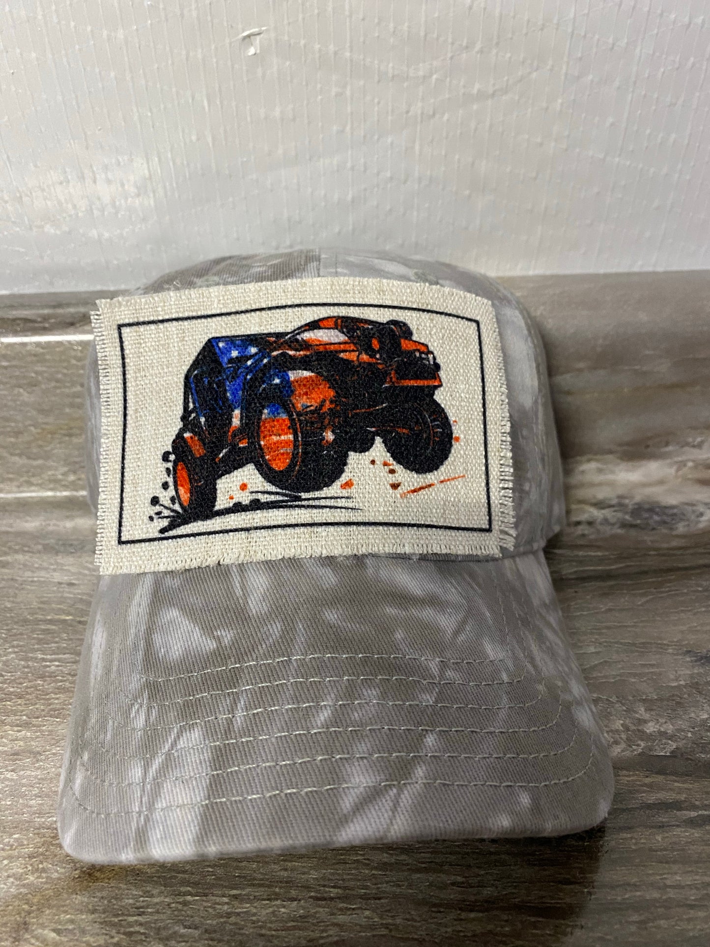 American Flag Jeep Hat Patch