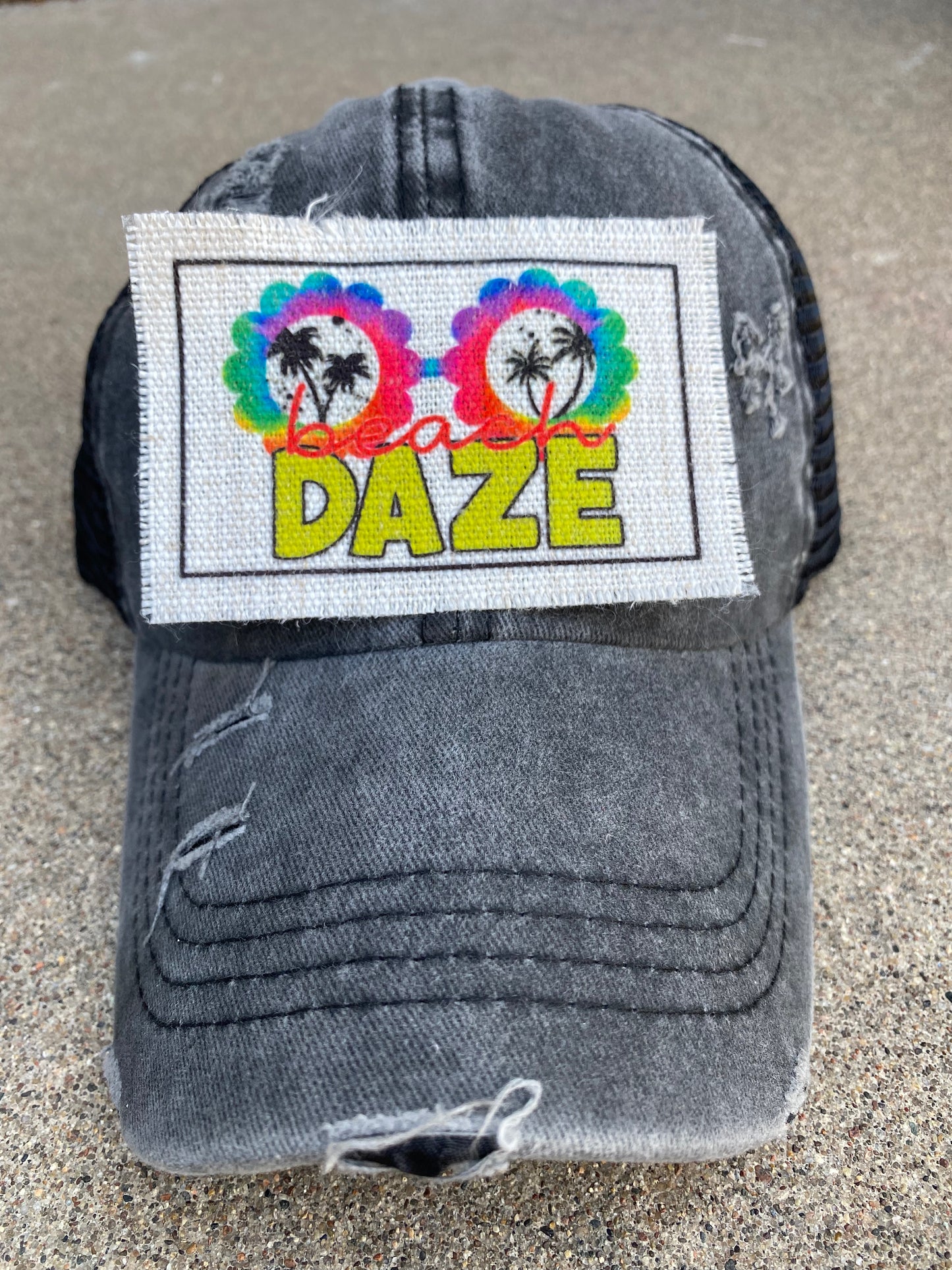 Beach Daze Hat Patch