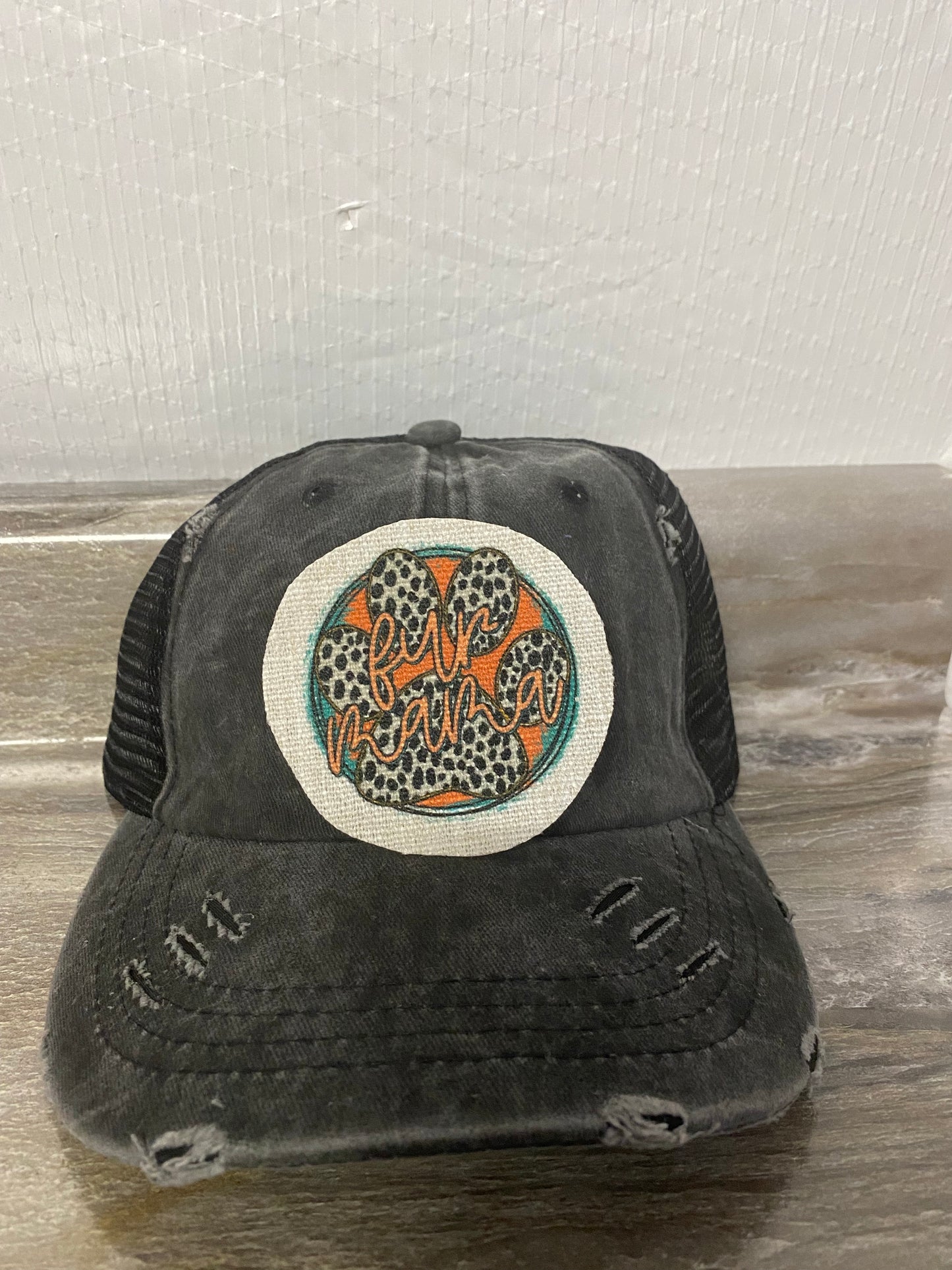 Fur Mama Hat Patch