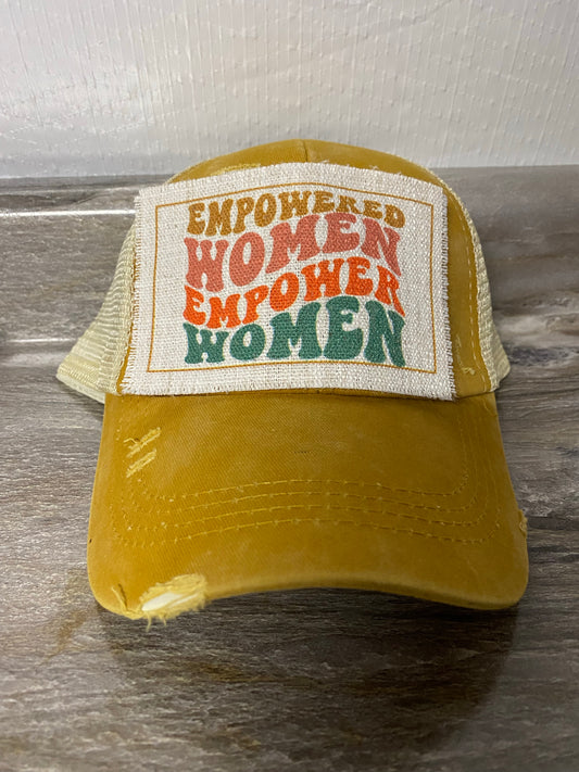 Empowered Women Hat Patch