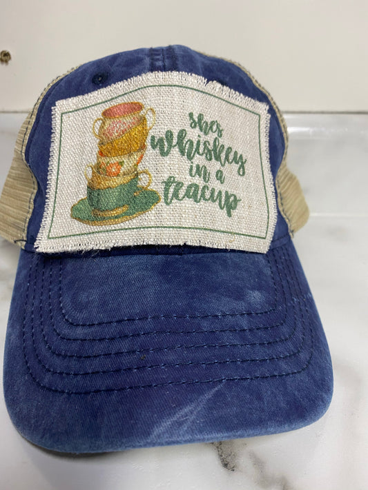 She’s Whiskey in a Teacup Hat Patch