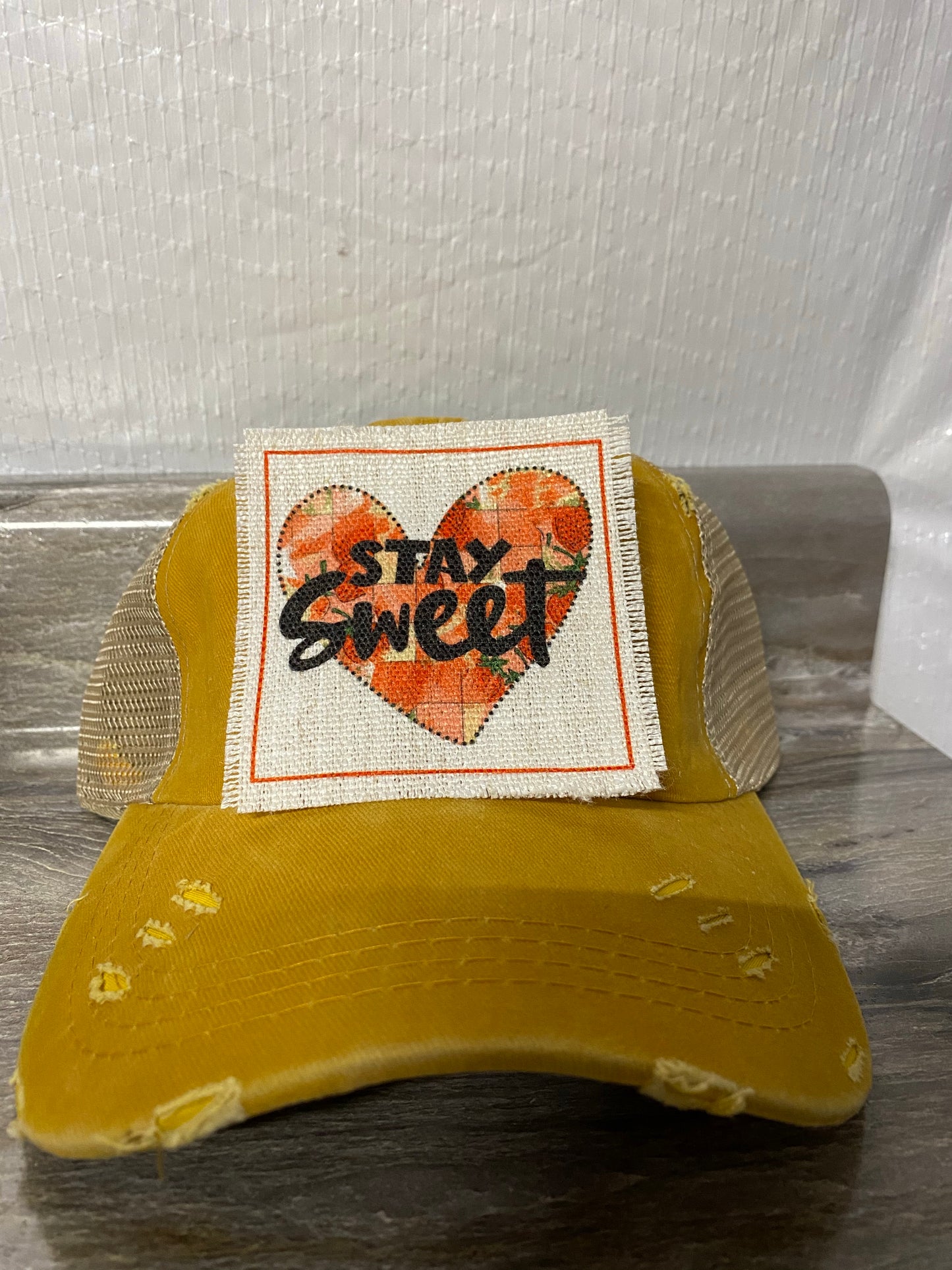Stay Sweet Hat Patch