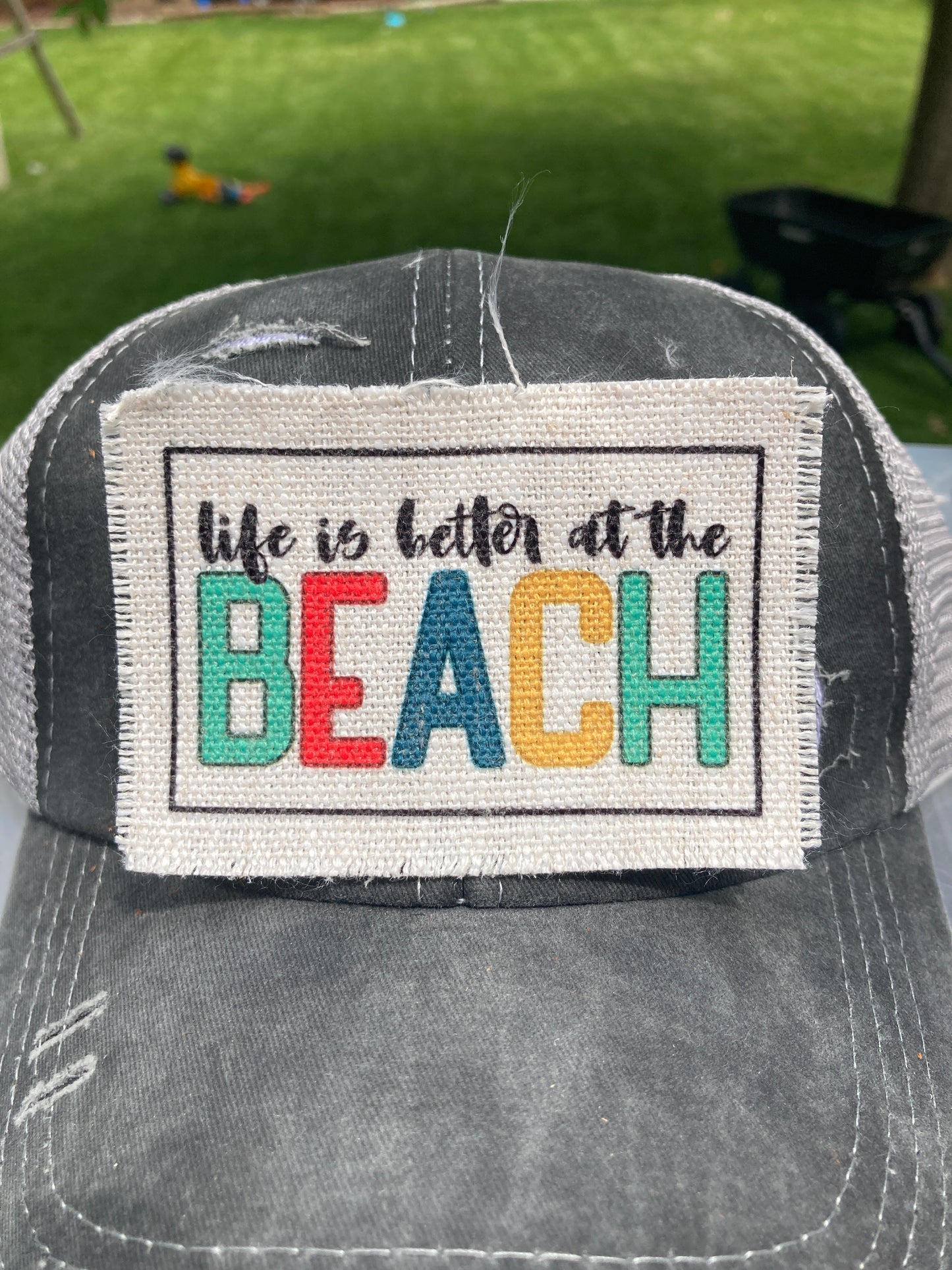 Life is Better at the Beach Hat Patch