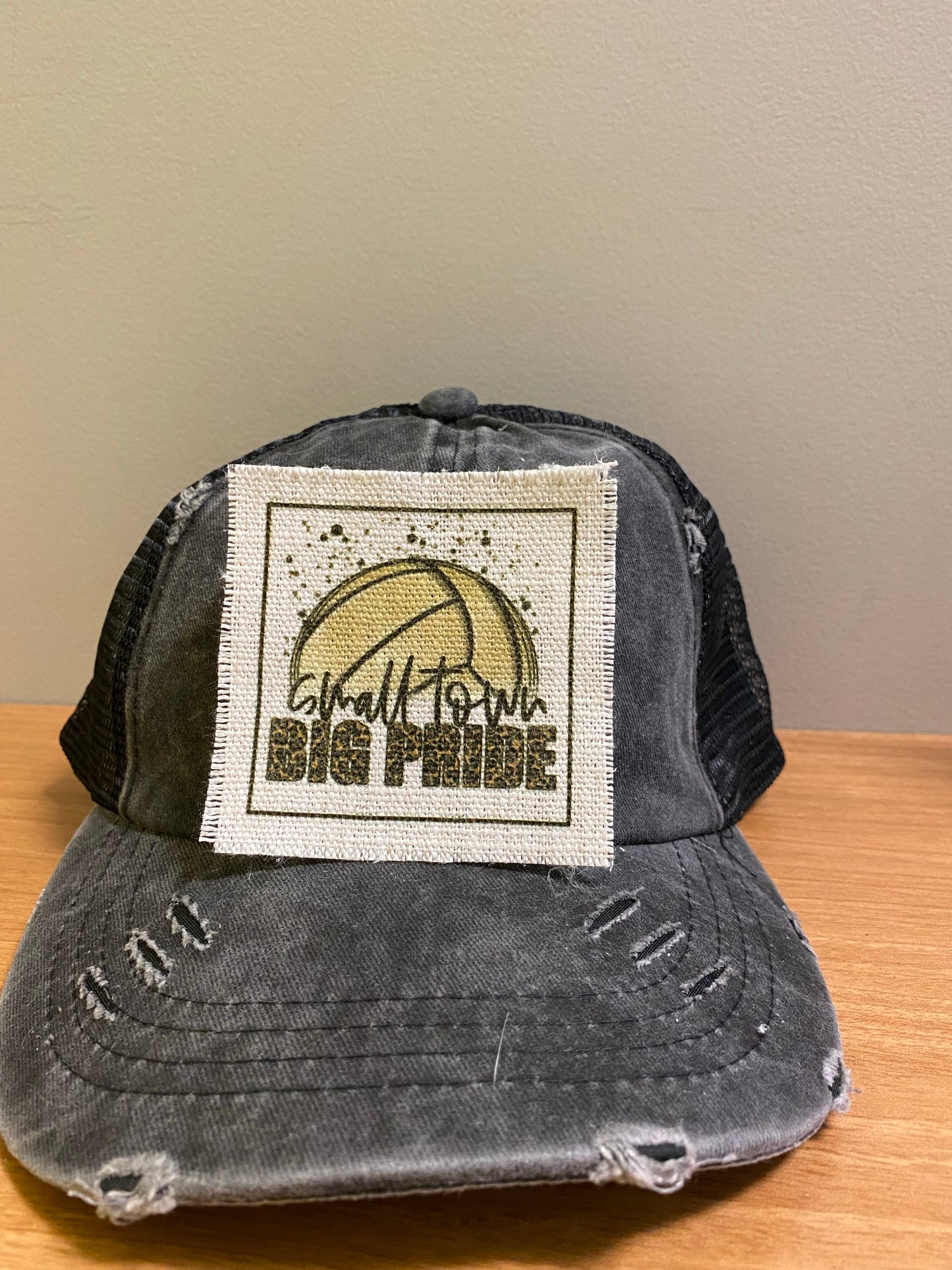 Small Town Big Pride Volleyball Hat Patch