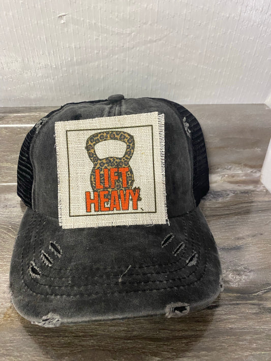 Lift Heavy Hat Patch