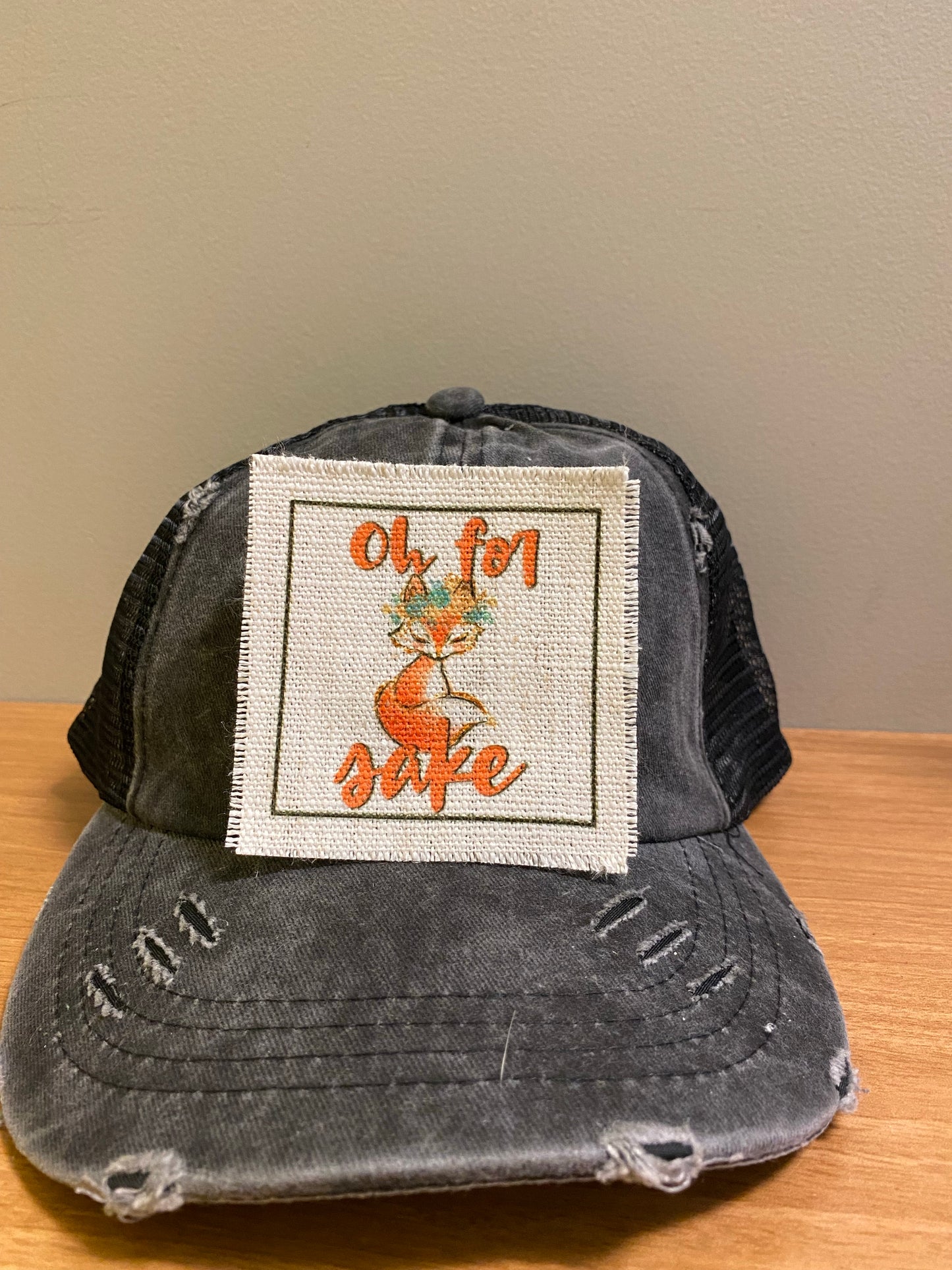 Oh For Sake Hat Patch