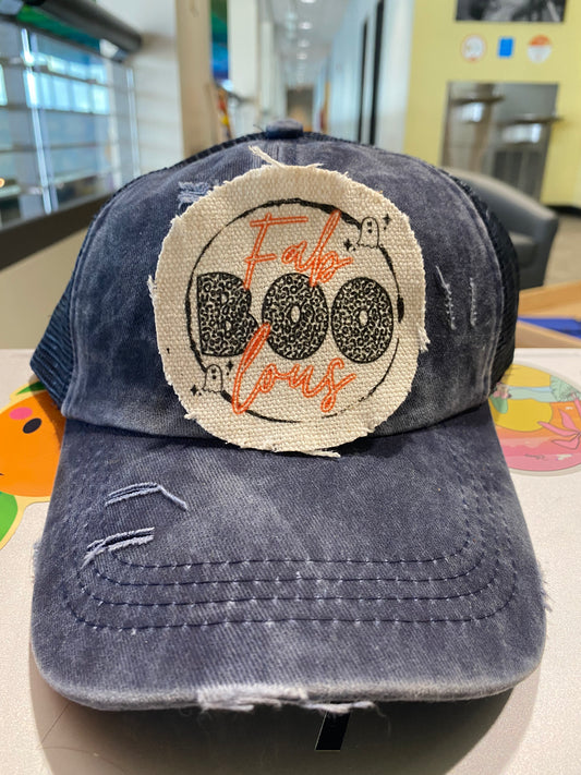 Fab Boo Lous Hat Patch