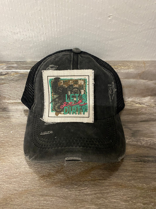 Let's Get Dirty Hat Patch