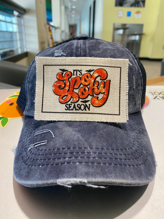 It's Spooky Season Hat Patch