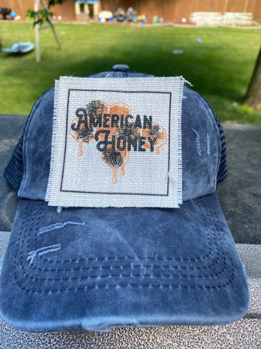 American Honey Hat Patch