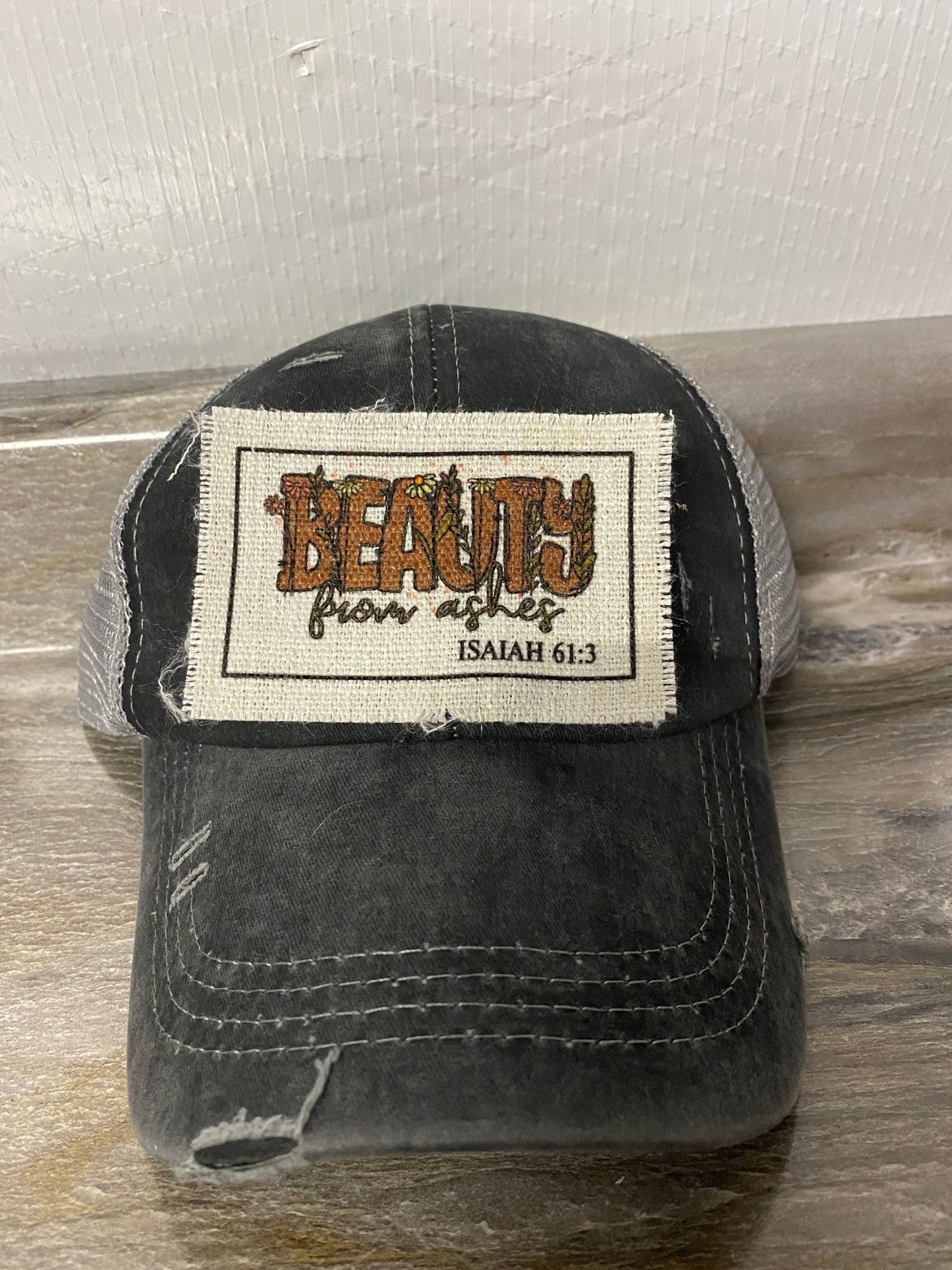 Beauty From Ashes Hat Patch