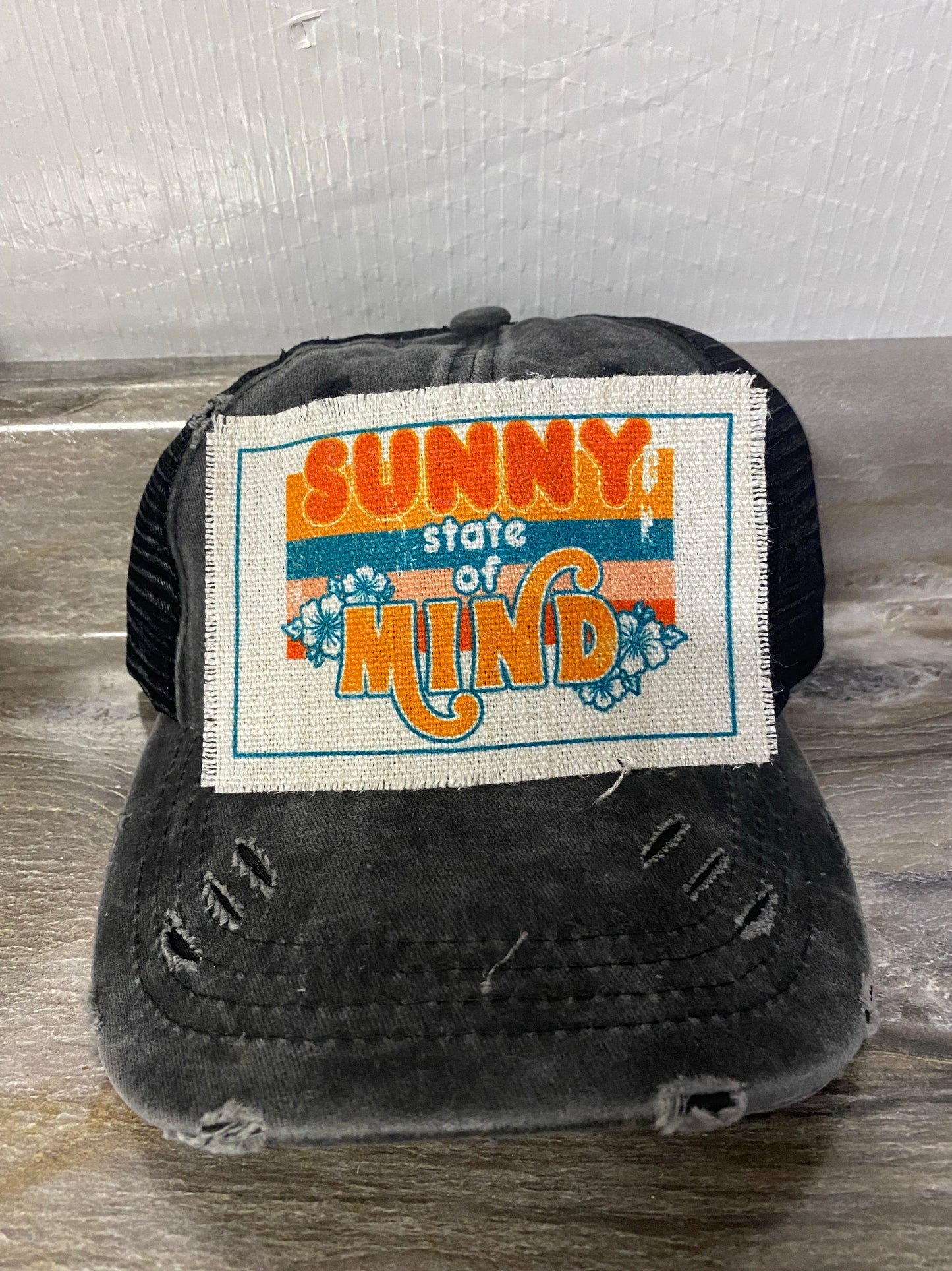 Sunny State of Mind Hat Patch