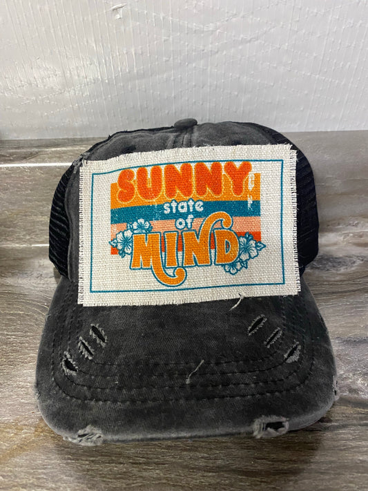 Sunny State of Mind Hat Patch