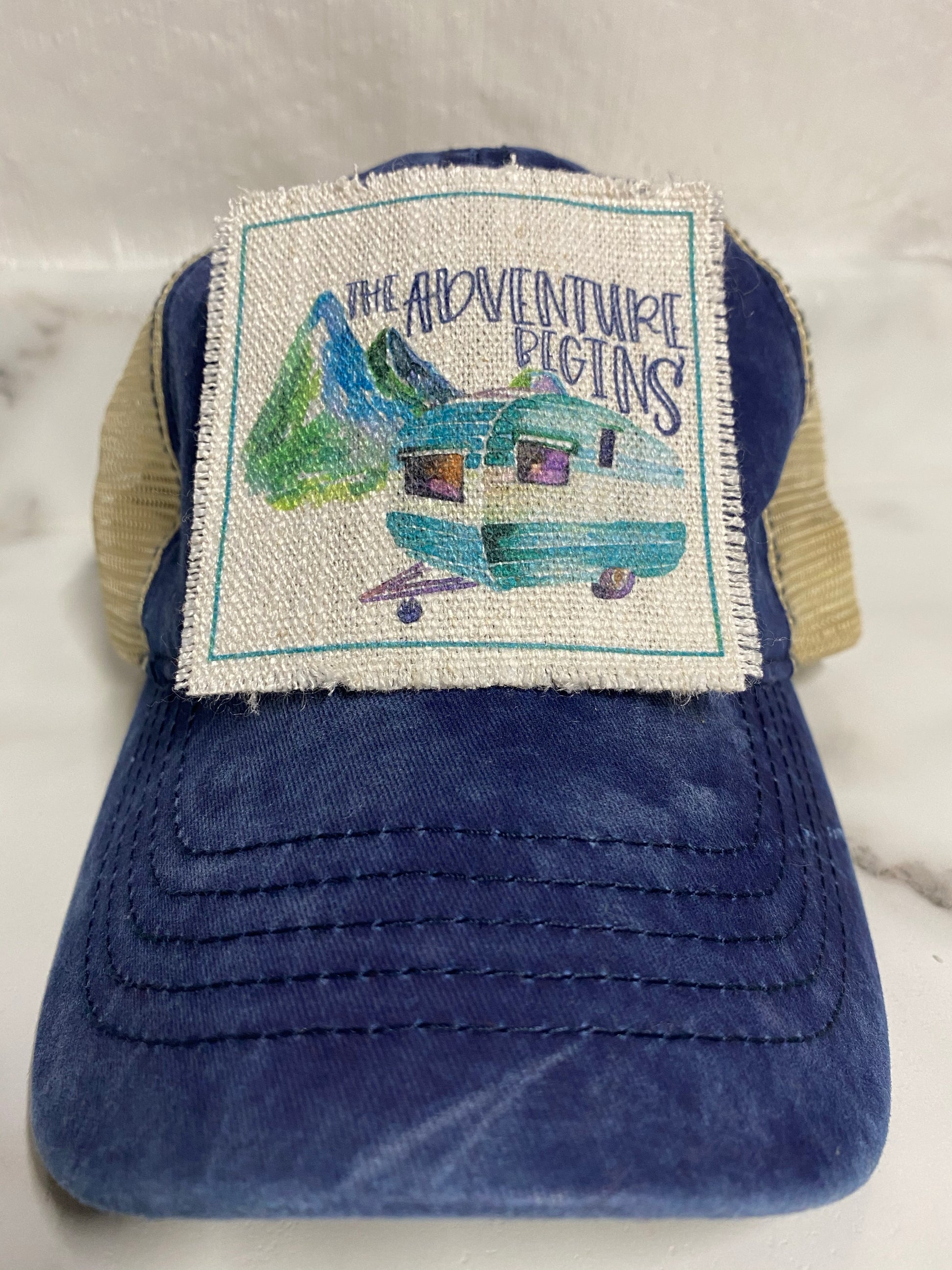 The Adventure Begins Hat Patch