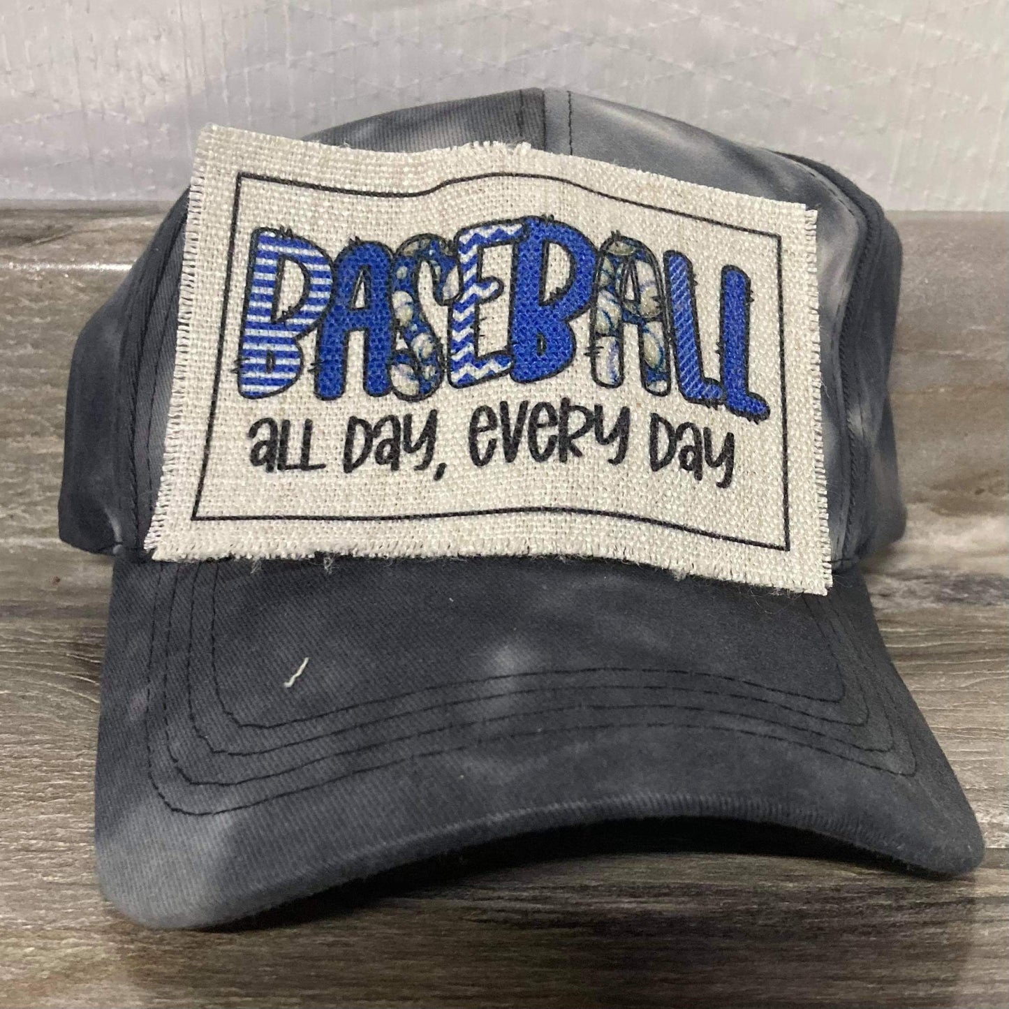 Baseball All Day, Every Day Hat Patch