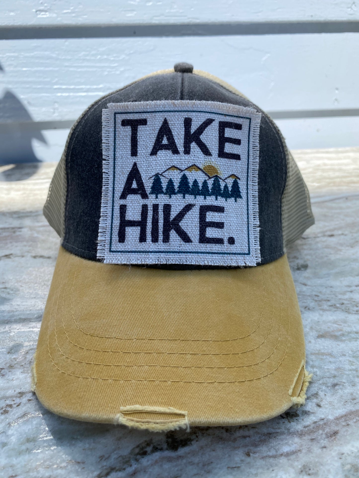 Take a Hike Hat Patch