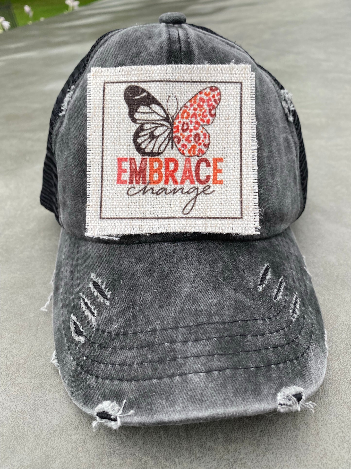 Embrace Change Hat Patch