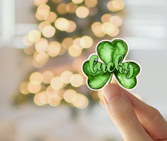 Lucky Clover Sticker Sheet