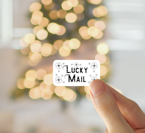 Lucky Mail Thermal Sticker Set