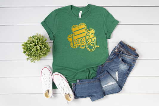 Striped Shamrock Transfer