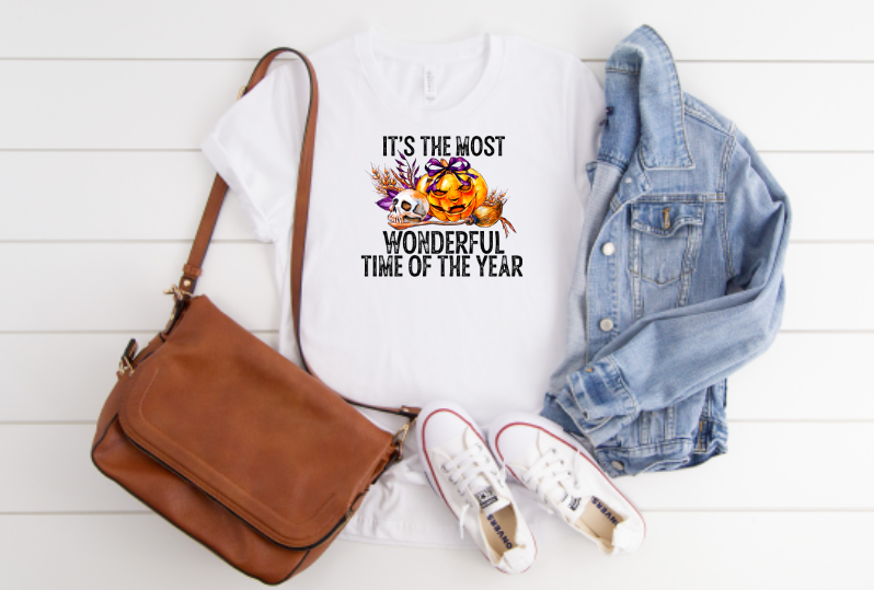 It's The Most Wonderful Time of The Year Halloween Sublimation Transfer